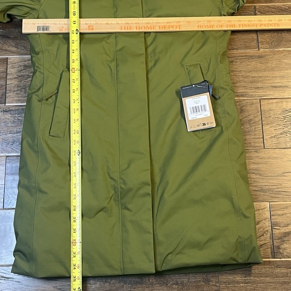 The North Face Arctic Parka Women's Small 600 Down Fill Forest Olive New $350 - Picture 5 of 11